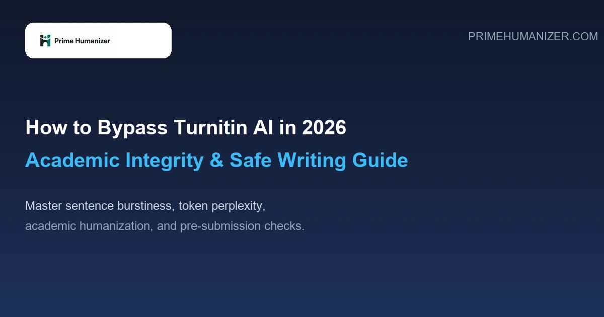 How to Bypass Turnitin AI Detection Guide 2026