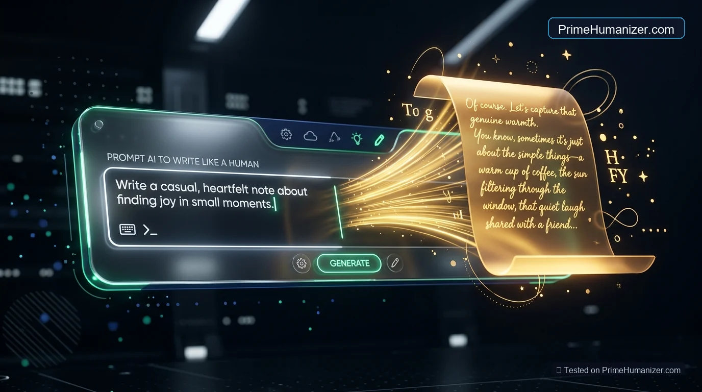 How to Prompt AI to Write Like a Human: 7 Copy-Paste Prompt Formulas